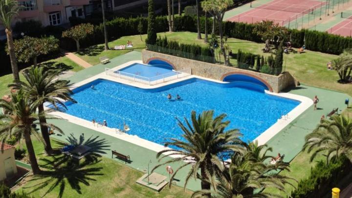 Estudio Torrox Playa- Vistas Al Mar Y Piscina Kültér fotó