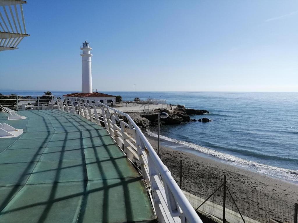 Estudio Torrox Playa- Vistas Al Mar Y Piscina Kültér fotó